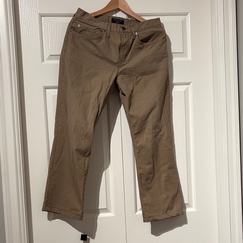 Banana republic Men's Tan Casual straight Pants (30/30)